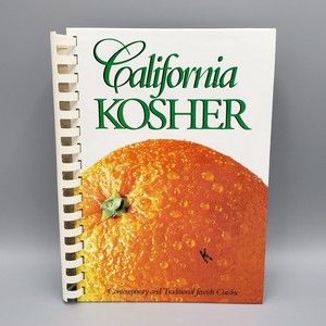 California Kosher Jewish Cuisine Cookbook Vintage 2001 Adat Ari El Synagogue